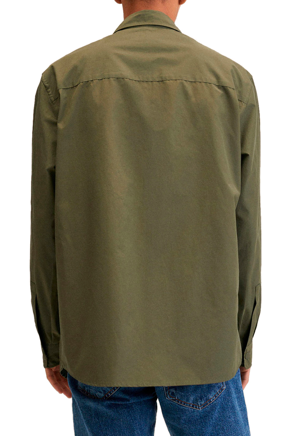 Мужской Mango Man Рубашка YALI с нагрудным карманом (цвет ), артикул 27004007 | Фото 4