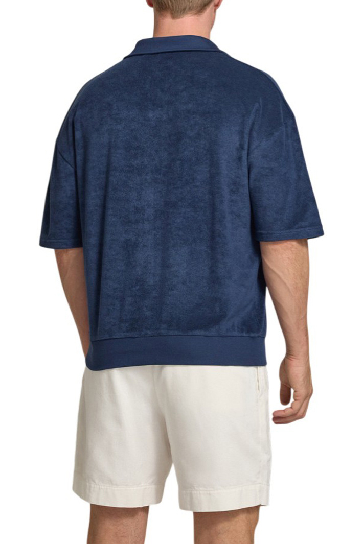 Мужской HUGO Поло TERRANCE из смесового хлопка (цвет ), артикул 50559744 | Фото 5