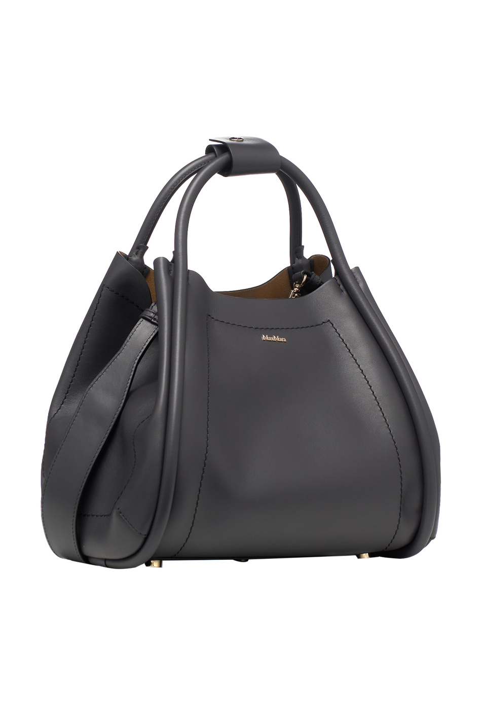 Женский Max Mara Сумка MARINE из натуральной кожи (цвет ), артикул 2524516022 | Фото 2