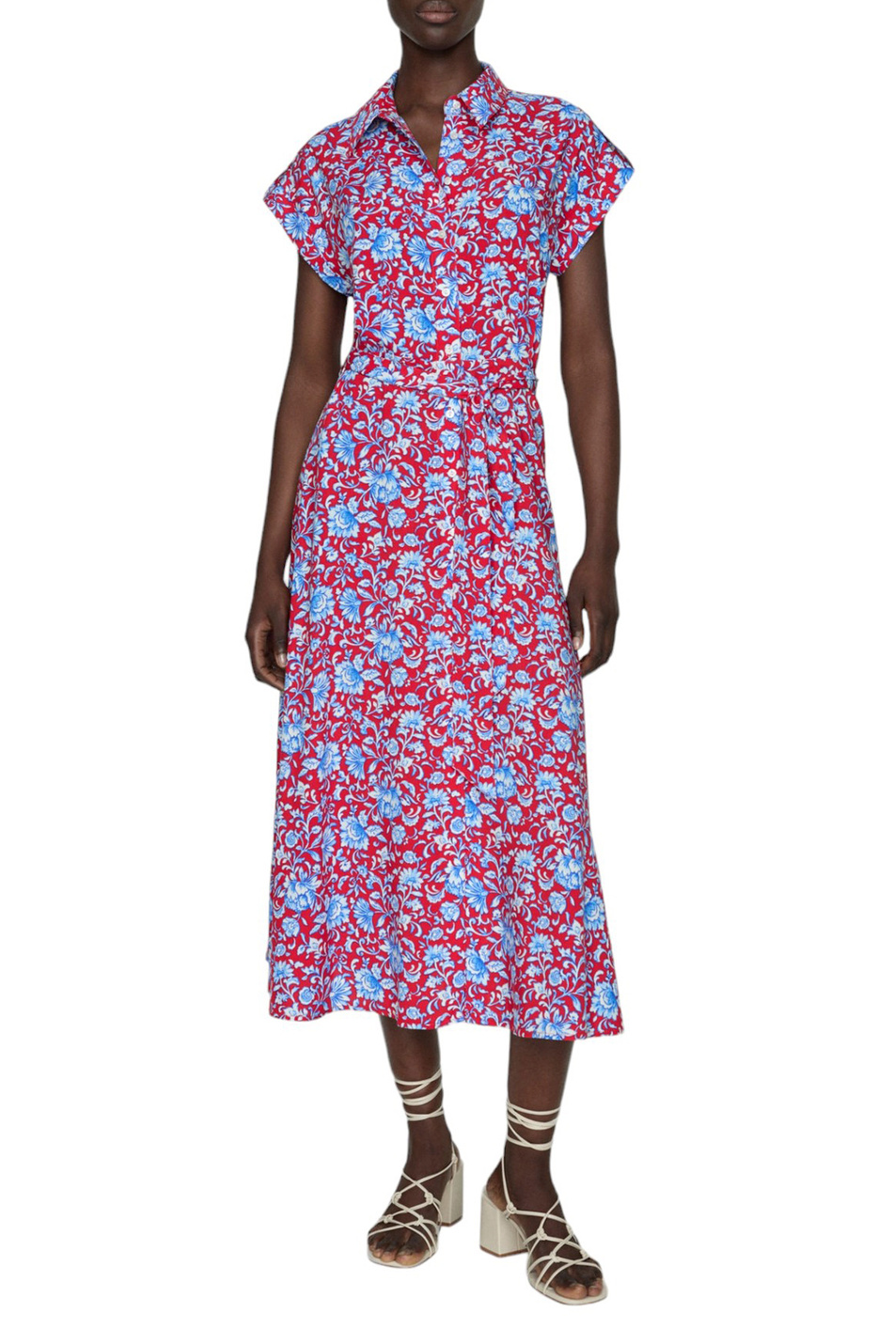 Женский Mango Платье-рубашка APPLE с принтом (цвет ), артикул 67028644 | Фото 2