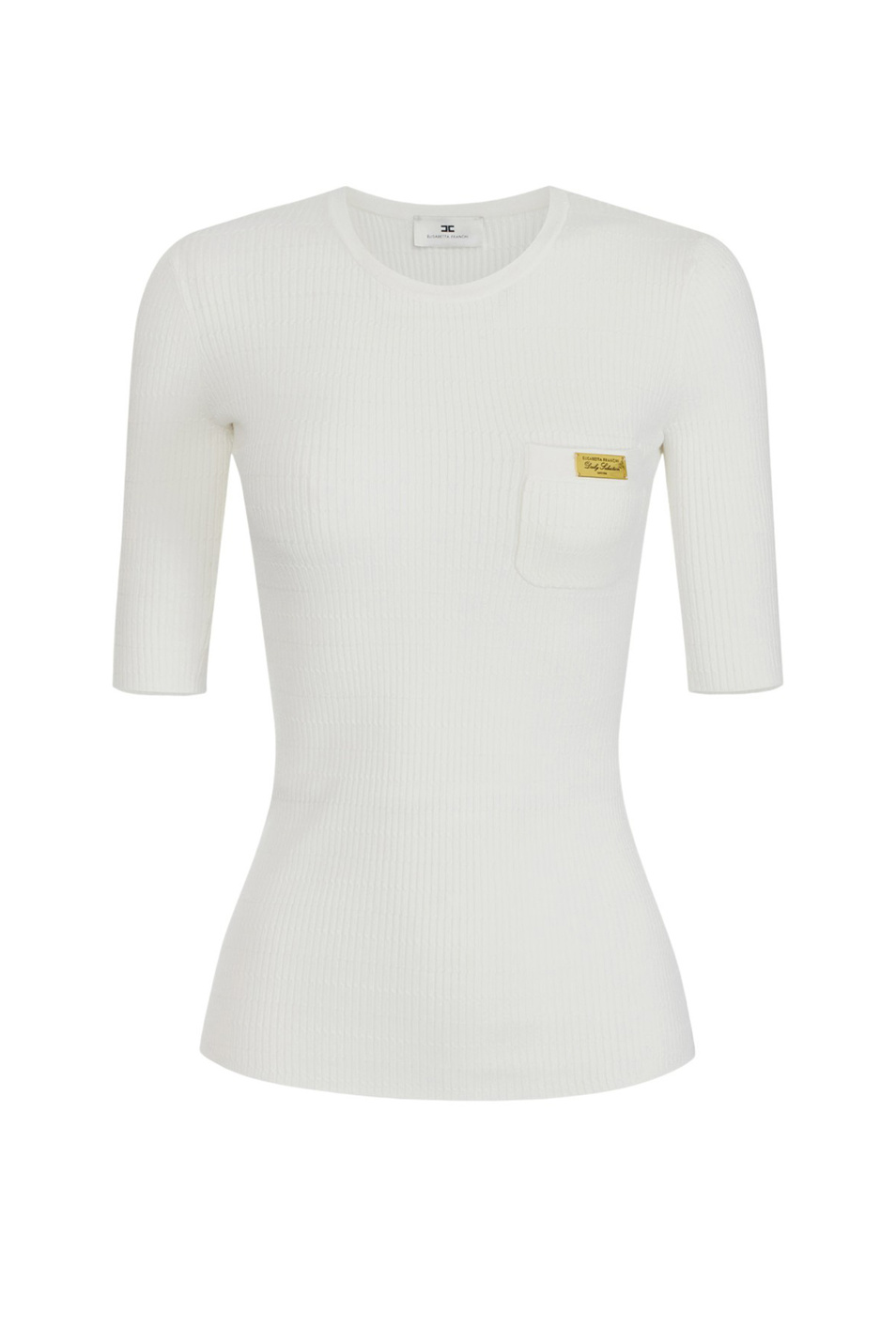 Женский Elisabetta Franchi Джемпер с логотипом (цвет ), артикул MK87B61E2 | Фото 1