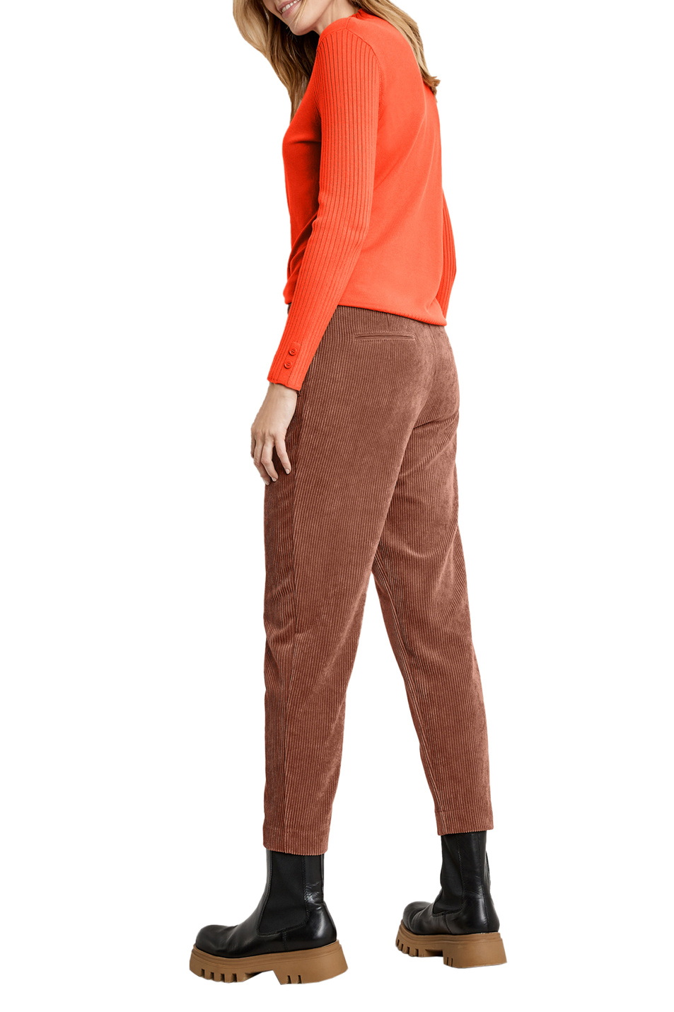 Женский Gerry Weber Вельветовые брюки с кулиской (цвет ), артикул 620032-31209 | Фото 5