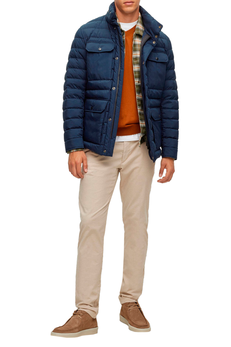 BOSS Стеганая куртка с накладными карманами (цвет ), артикул 50476880 | Фото 2