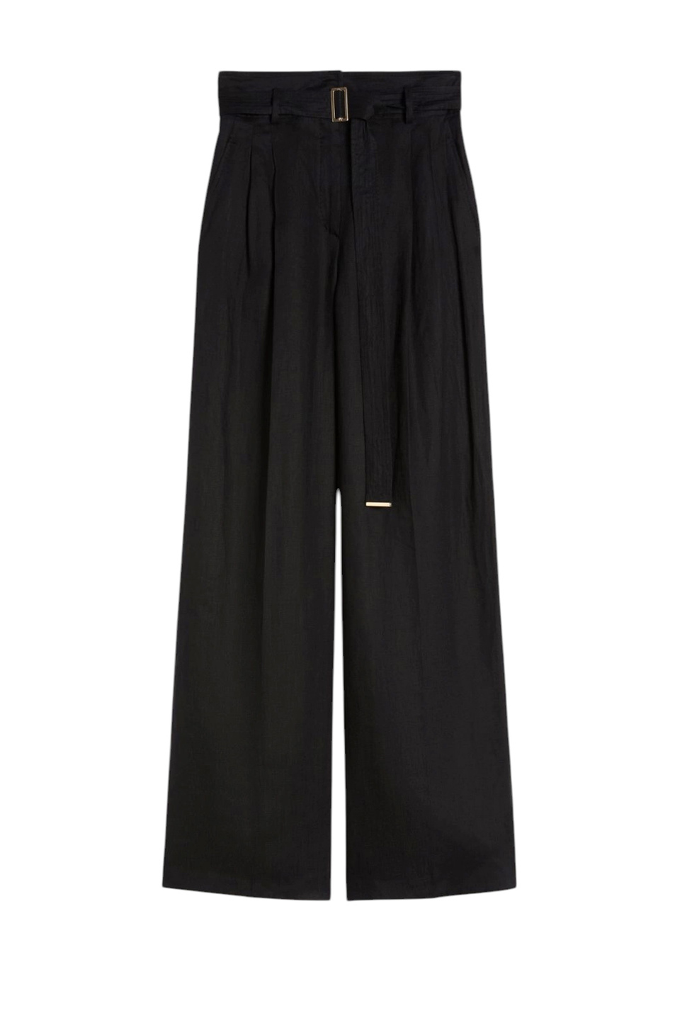 Женский Max Mara Брюки MATERIA изо льна с поясом (цвет ), артикул 2616131092 | Фото 1