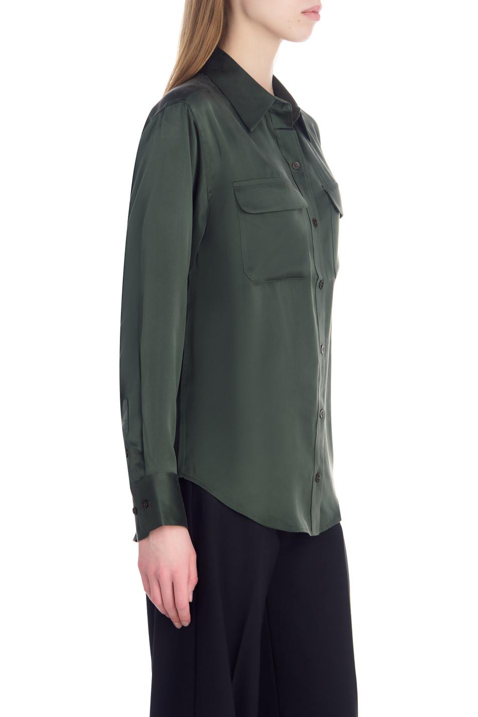 Женский Equipment Блузка из натурального шелка (цвет ), артикул L21E035 | Фото 3