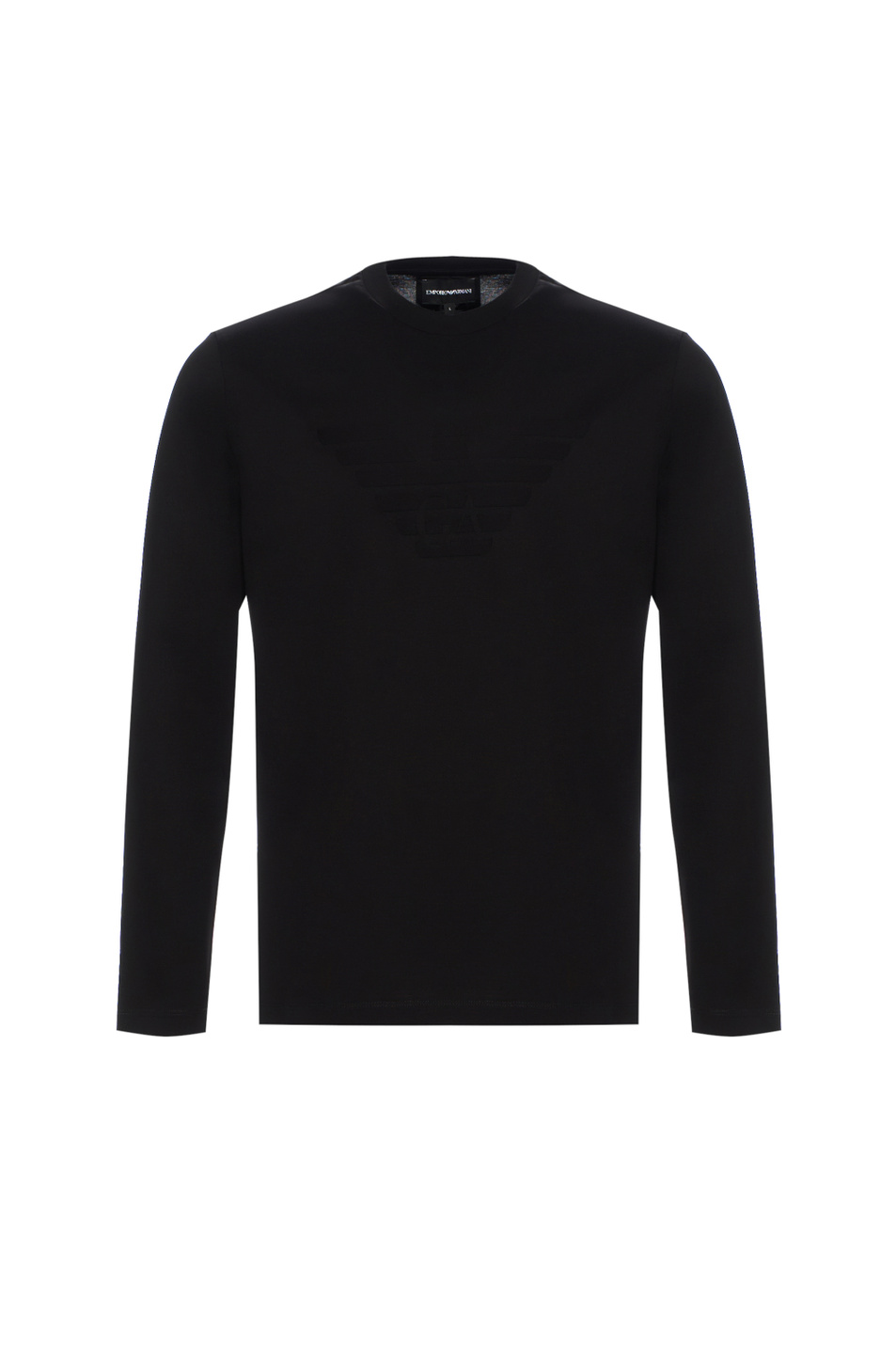 Мужской Emporio Armani Лонгслив из хлопка (цвет ), артикул 8N1TD7-1JGYZ | Фото 1