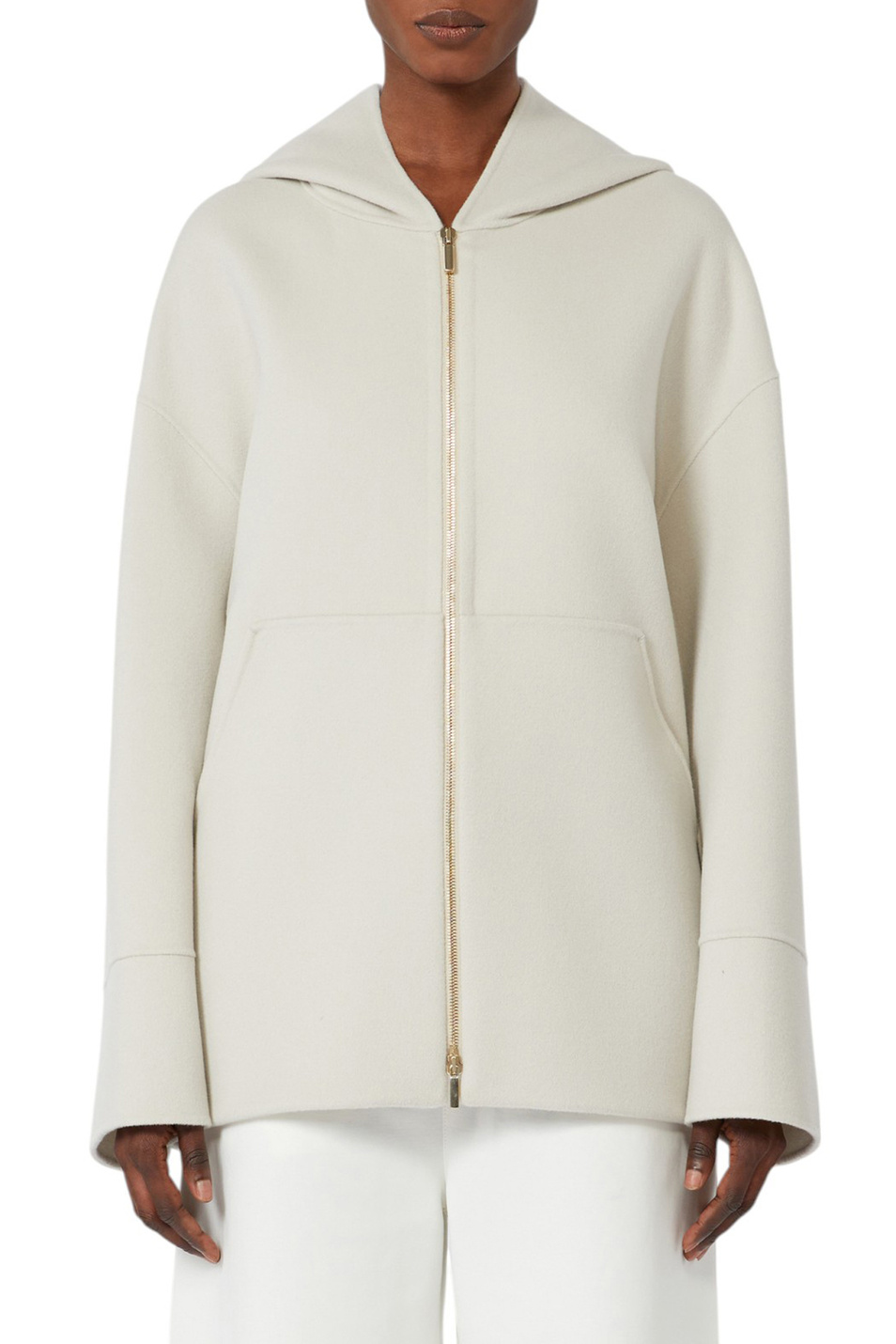 Женский Max Mara Полупальто ROMINA из шерсти (цвет ), артикул 2529086031 | Фото 3