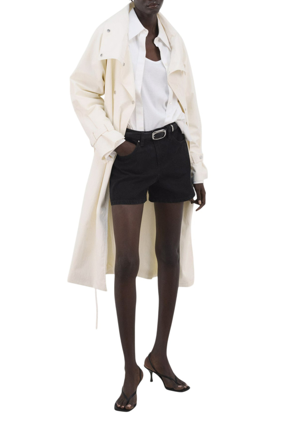 Женский Mango Шорты джинсовые ZOEY (цвет ), артикул 27067161 | Фото 2