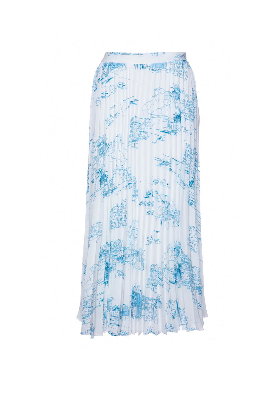 BOSS Плиссированная юбка Erike с принтом (цвет ), артикул 50447424 | Фото 1