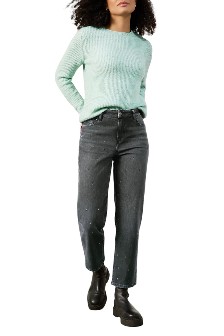Женский Gerry Weber Джинсы с декором (цвет ), артикул 420034-31624 | Фото 2
