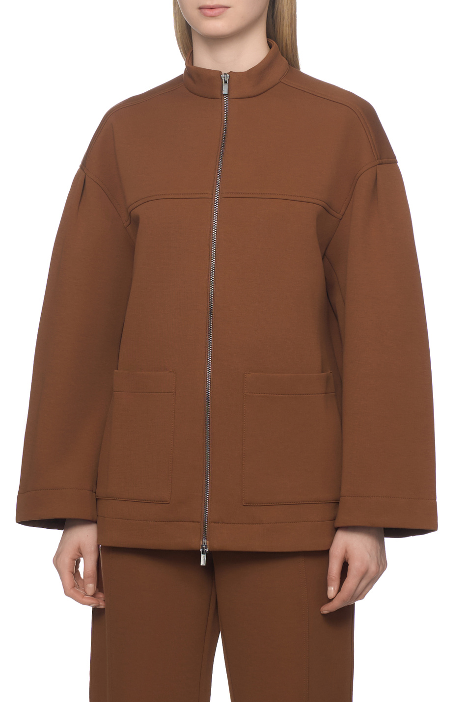 Женский Max Mara Жакет CADICE однотонный (цвет ), артикул 2526926027 | Фото 4
