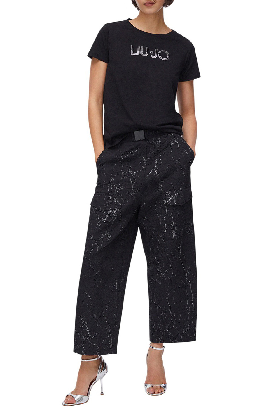 Женский Liu Jo Брюки с поясом (цвет ), артикул TA6179TS118 | Фото 3