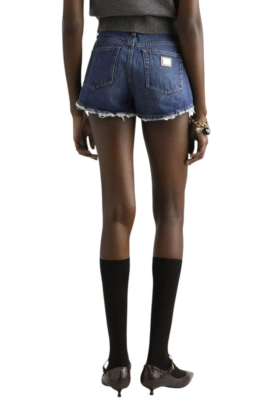 Женский Dolce & Gabbana Шорты джинсовые (цвет ), артикул FTC7DD-G8NY4 | Фото 5