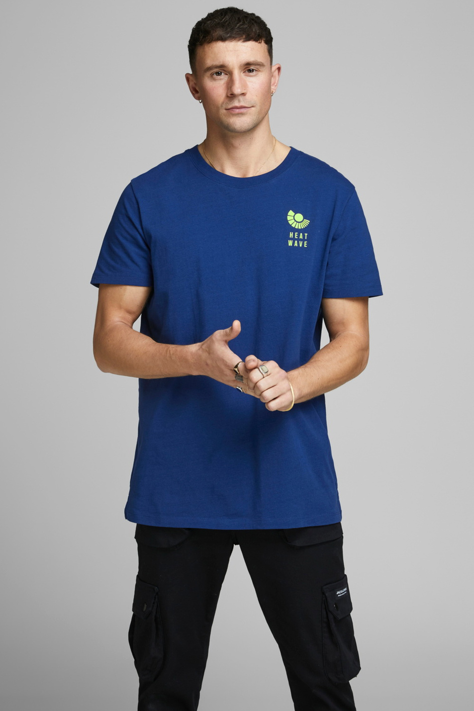 Мужской Jack & Jones Футболка с фотографическим принтом (цвет ), артикул 12167326 | Фото 1