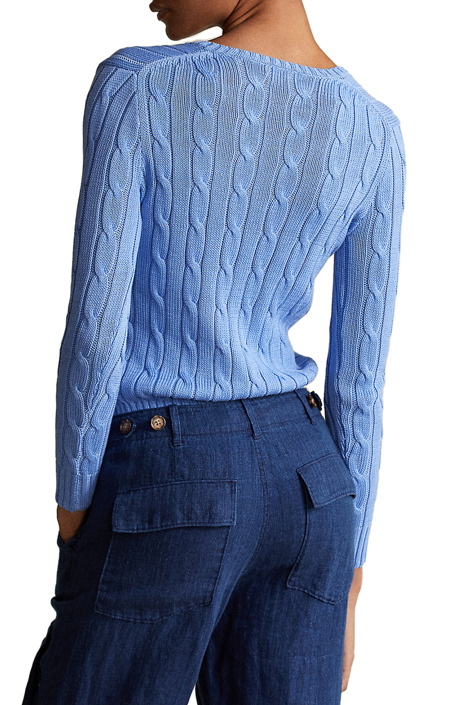 Polo Ralph Lauren Пуловер с фирменной вышивкой на груди (цвет ), артикул 211580008068 | Фото 4
