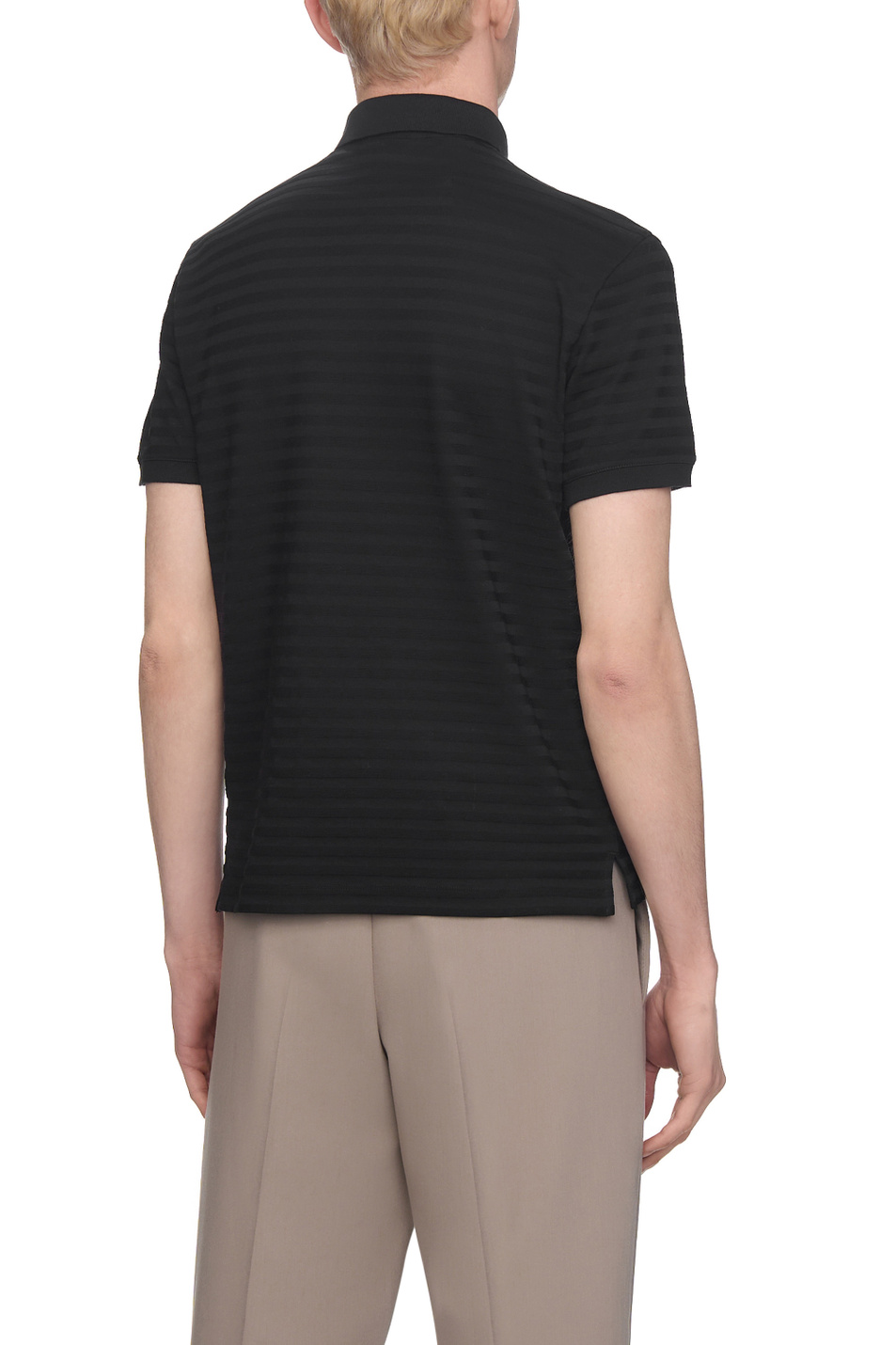 Мужской Emporio Armani Поло из хлопка (цвет ), артикул EM001295-AF10762 | Фото 5