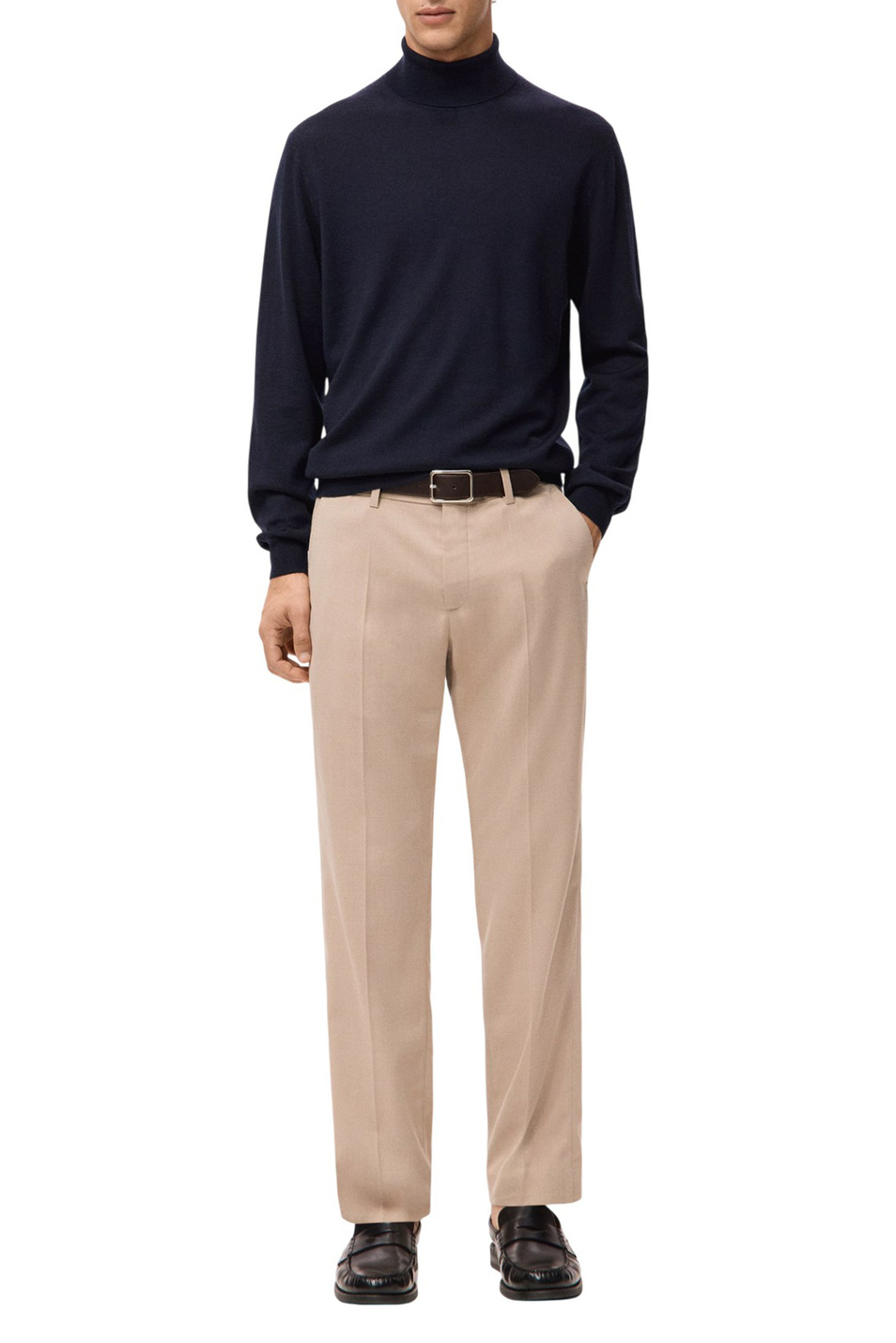 Мужской Mango Man Водолазка WILLYT из натуральной шерсти (цвет ), артикул 27041286 | Фото 2