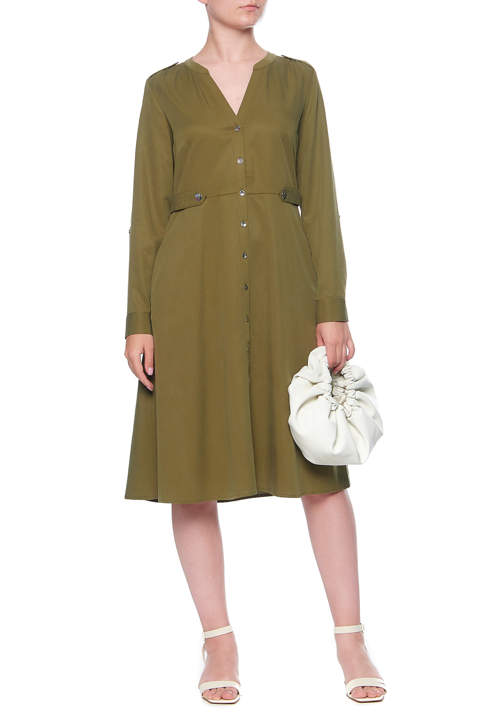Comma Платье-рубашка из лиоцелла (цвет ), артикул 81.103.82.X008 | Фото 2