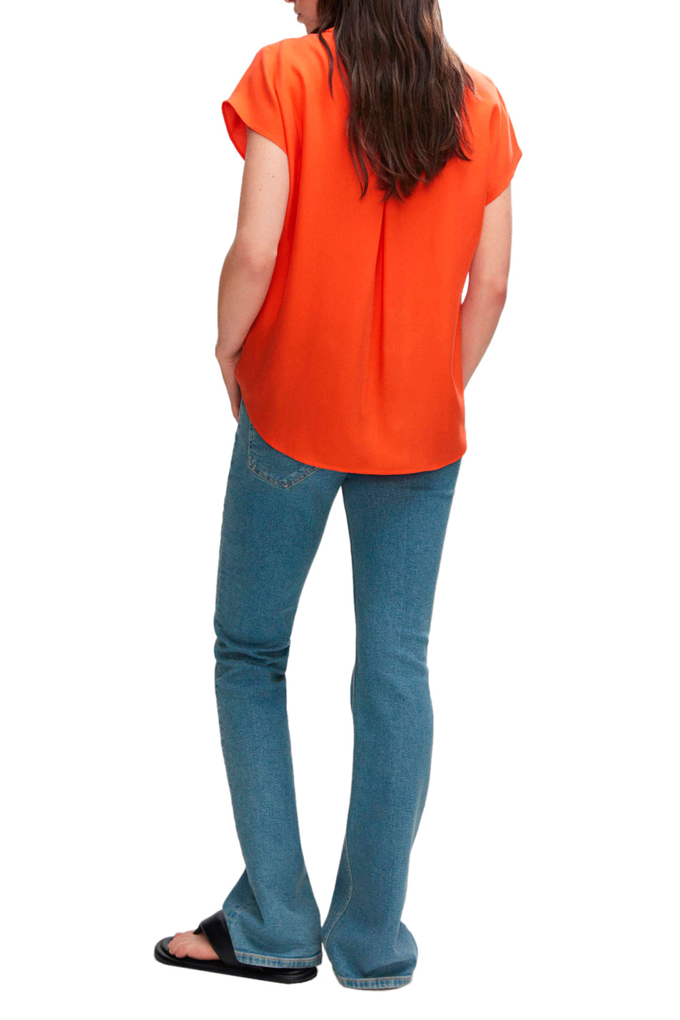 Женский Mango Рубашка LIM из лиоцелла (цвет ), артикул 57000002 | Фото 4