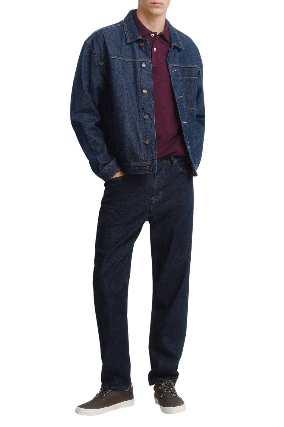 Мужской Springfield Поло из хлопка (цвет ), артикул 8551105 | Фото 2