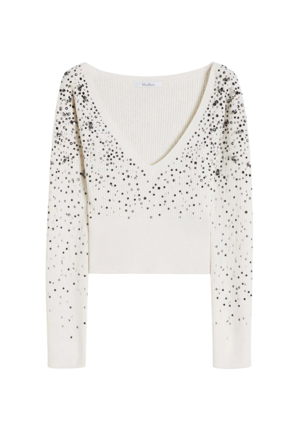 Женский Max Mara Джемпер GANG с отделкой стразами (цвет ), артикул 2611361051 | Фото 1