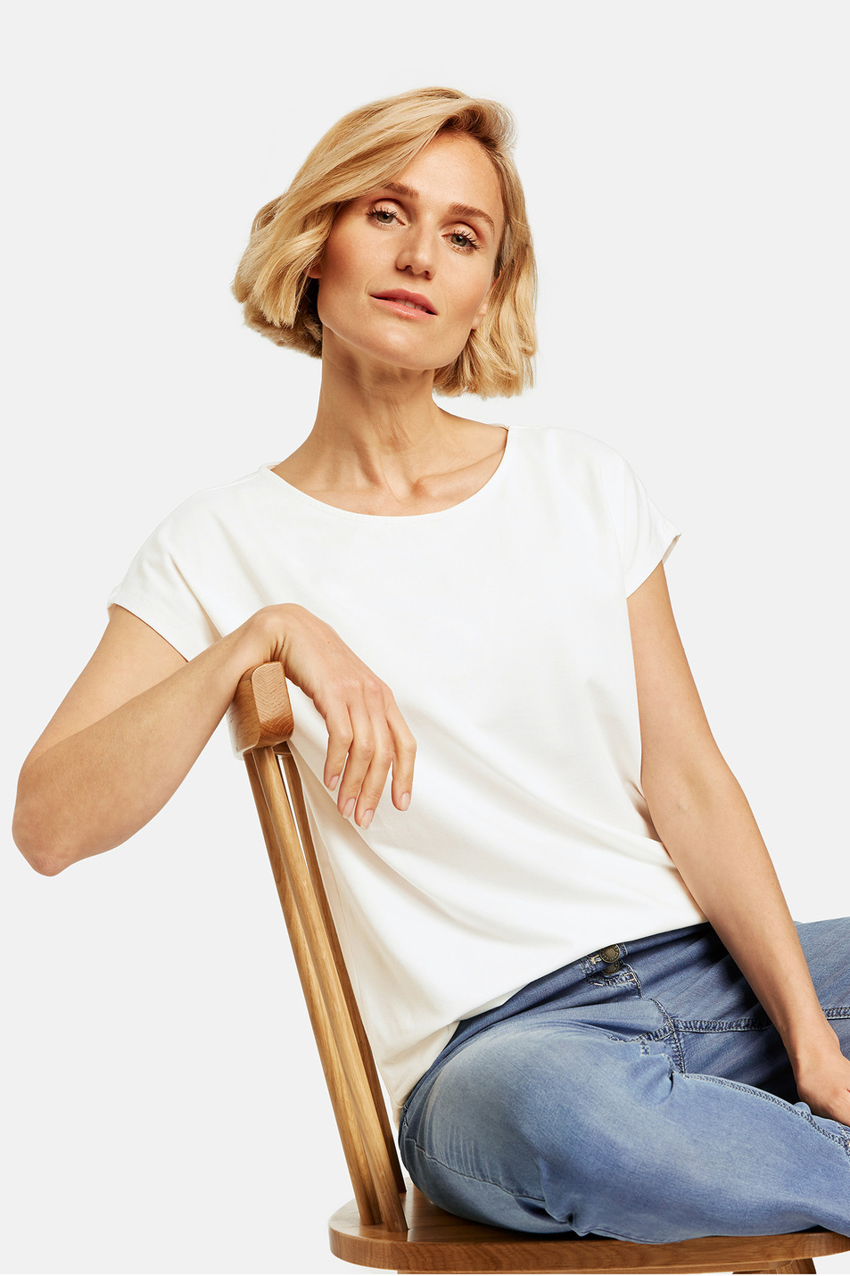 Женский Gerry Weber Футболка (цвет ), артикул 370546-44019 | Фото 5