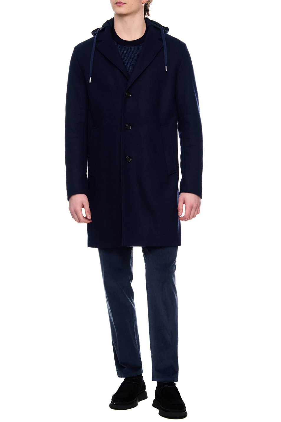 Мужской BOSS Пальто с капюшоном (цвет ), артикул 50484802 | Фото 2