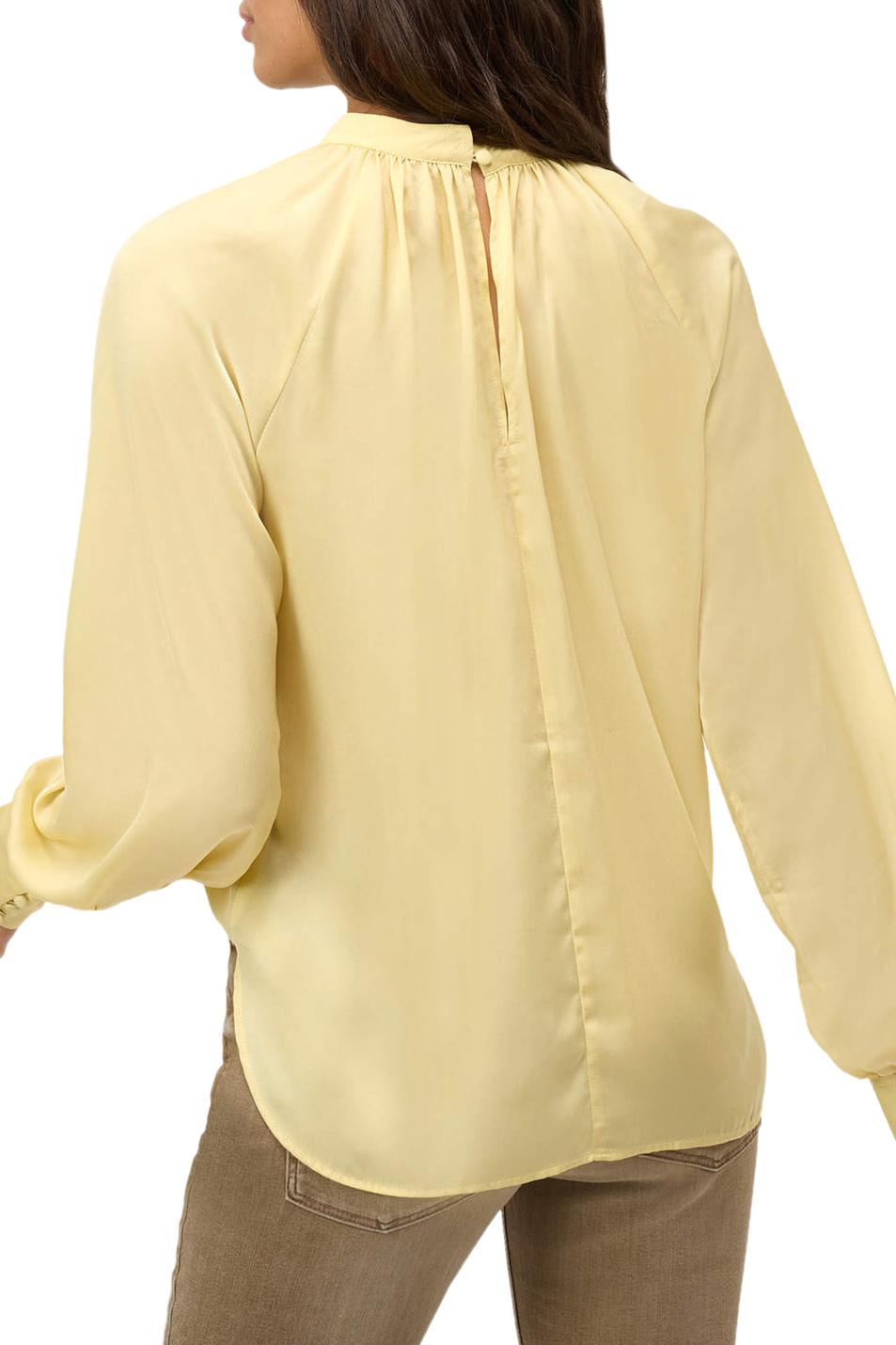 Orsay Атласная блузка с воротником-стойкой (цвет ), артикул 600220 | Фото 3