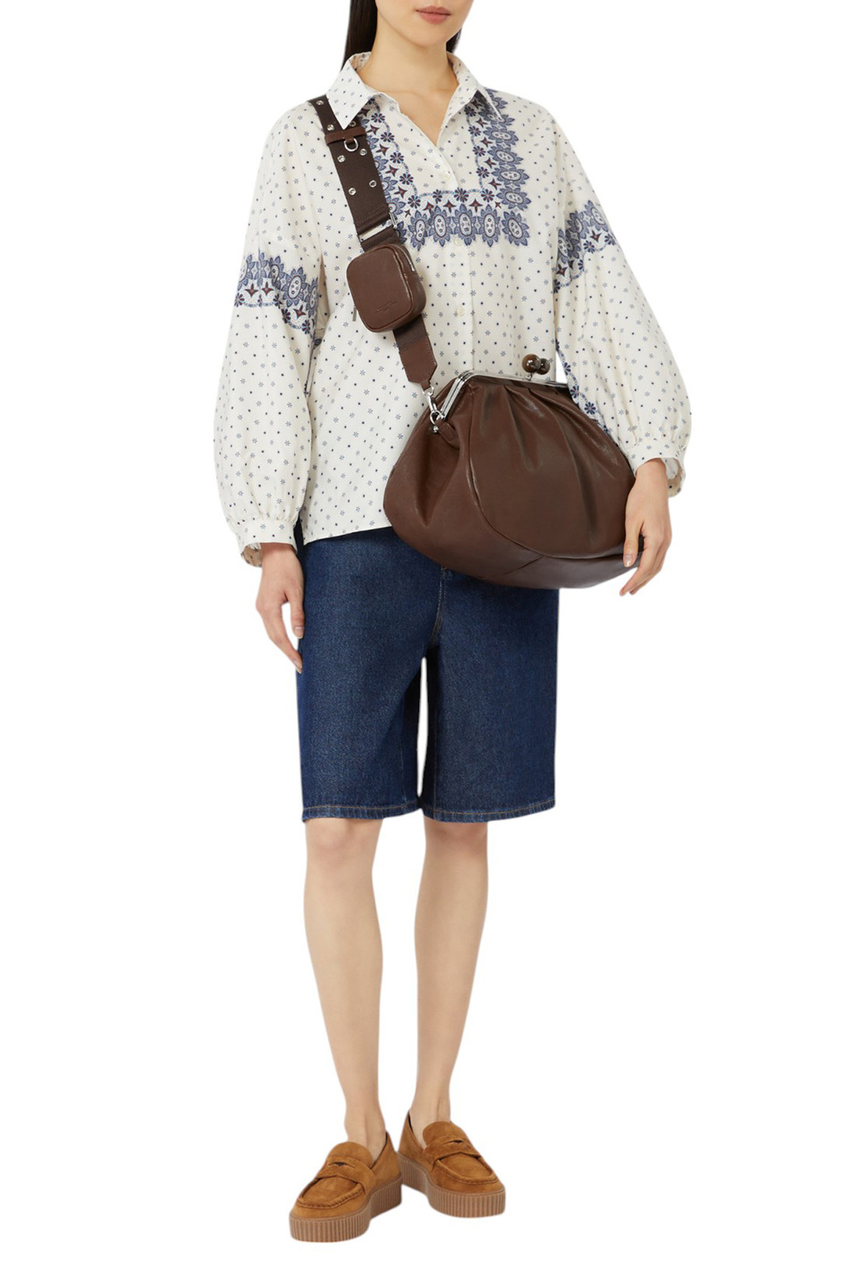 Женский Weekend Max Mara Сумка Pasticcino из натуральной кожи (цвет ), артикул 2525516174 | Фото 6
