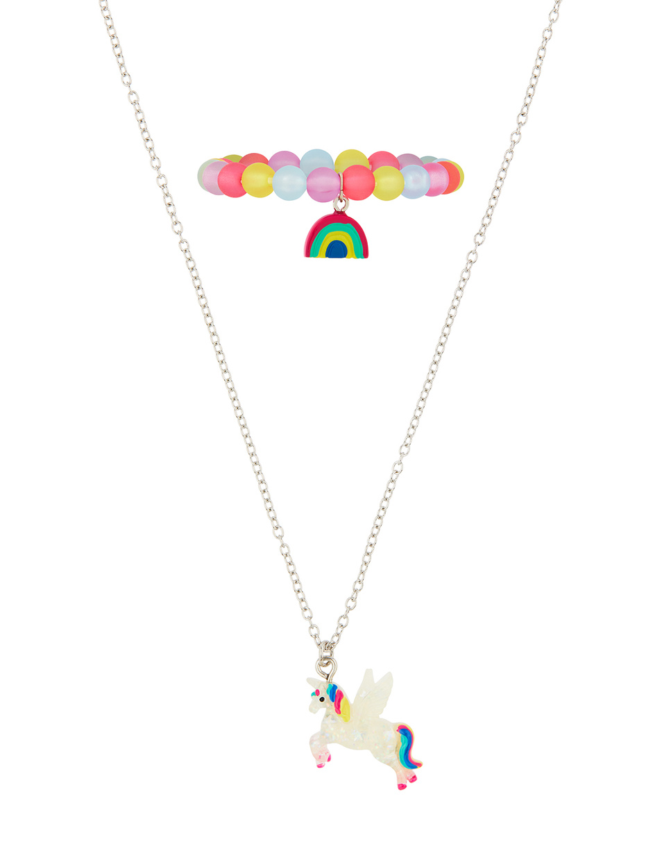 Женский Accessorize Набор украшений RETRO UNICORN JEWELL (цвет ), артикул 883081 | Фото 1