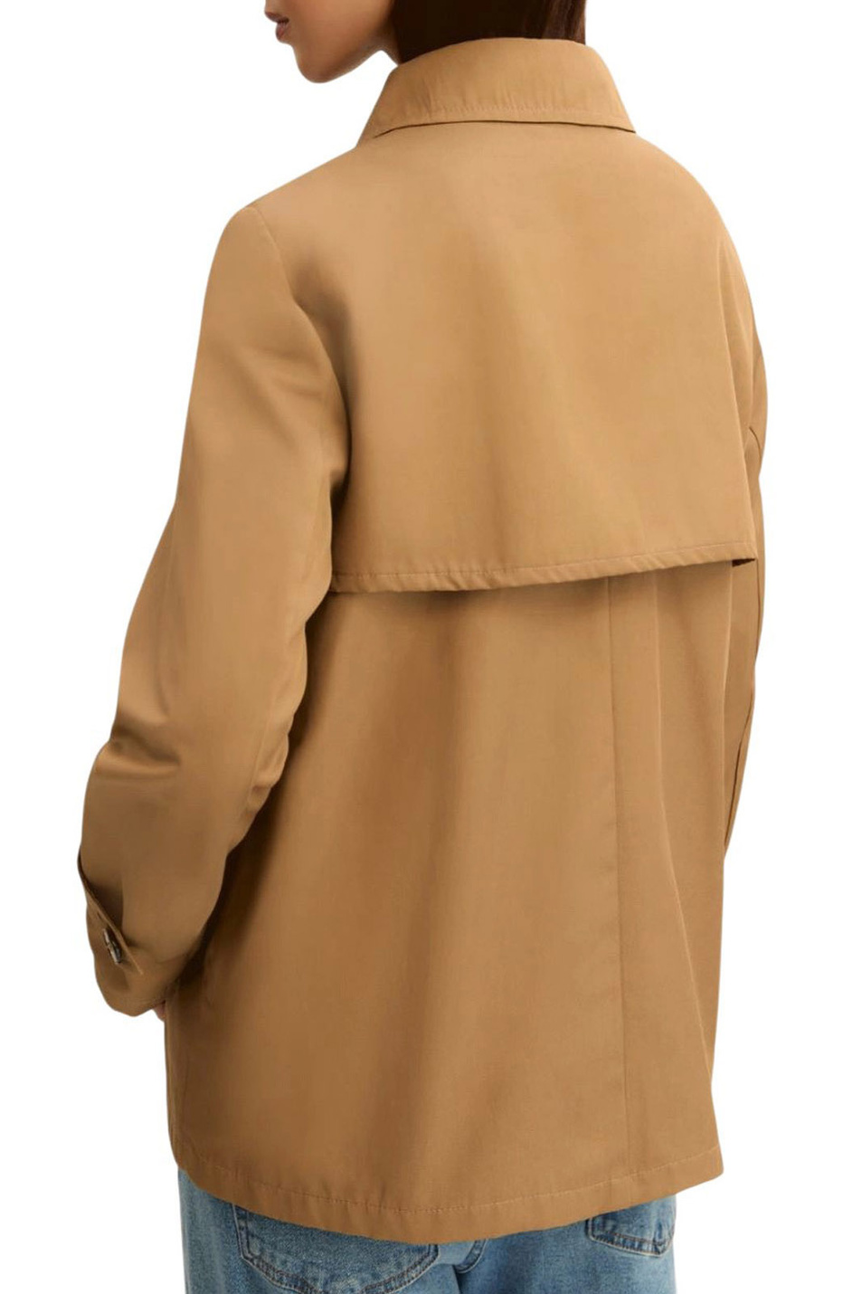 Женский Emme Marella Тренч EMMPELOTA из смесового хлопка (цвет ), артикул 2615021091 | Фото 4