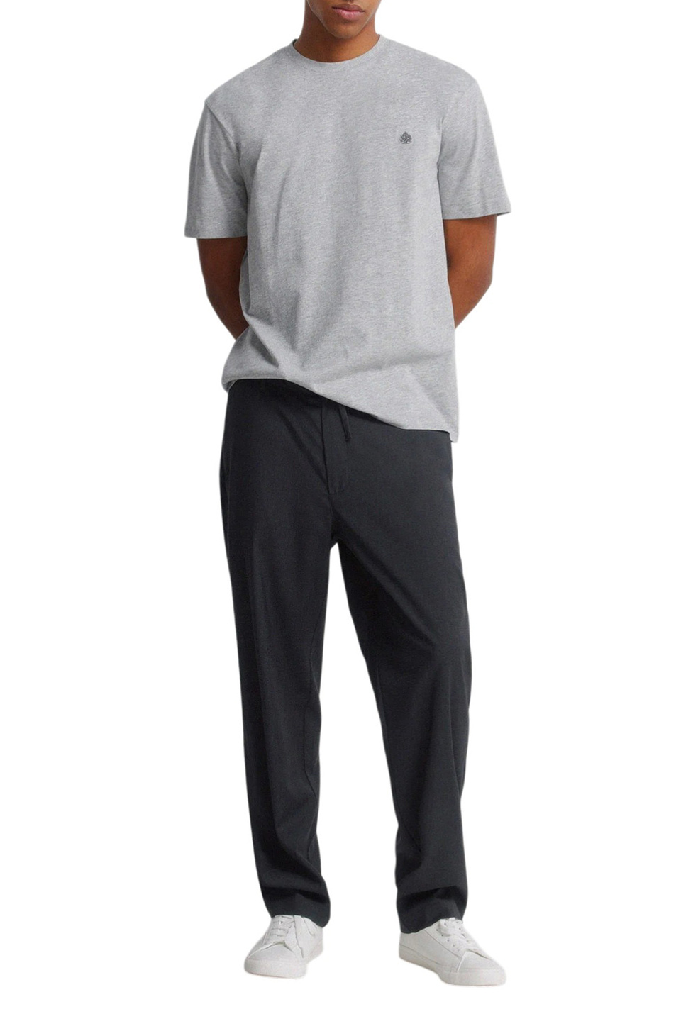 Мужской Springfield Футболка с вышивкой (цвет ), артикул 7122310 | Фото 2