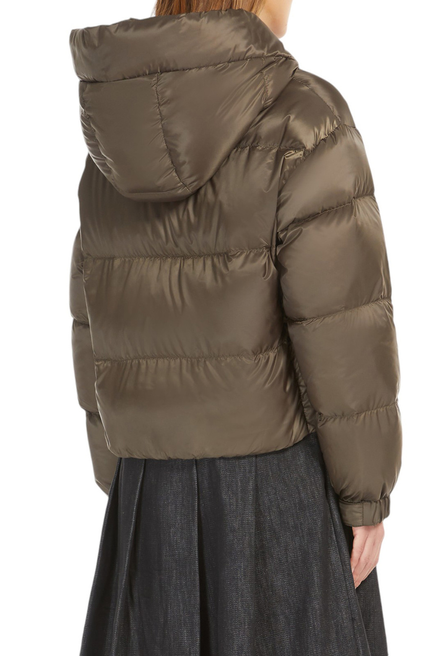 Max Mara ❤ женская куртка seie стеганая с капюшоном коричневый