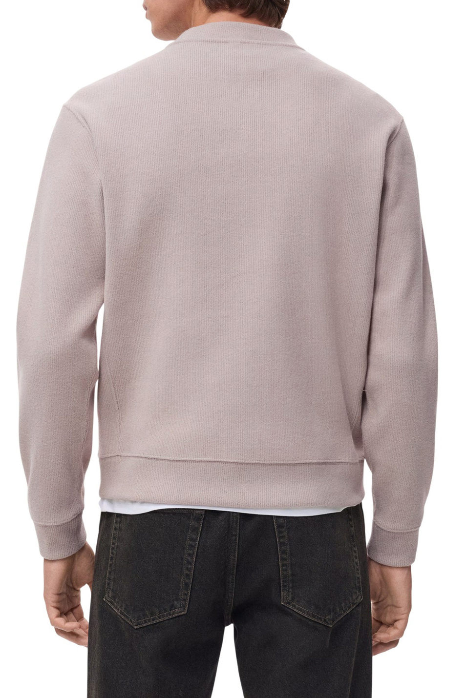 Мужской Mango Man Свитшот BESALU прямого кроя (цвет ), артикул 17007902 | Фото 4