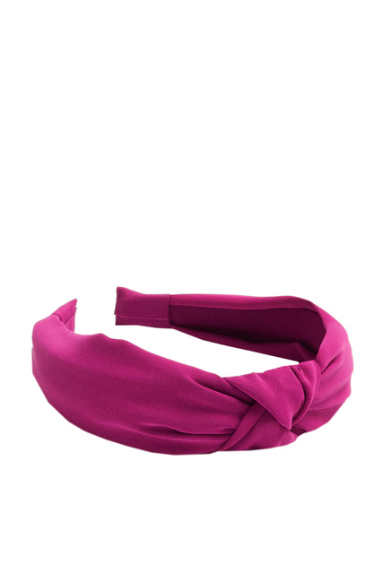 Однотонный обруч для волос|Основной цвет:Розовый|Артикул:195815 | Фото 1