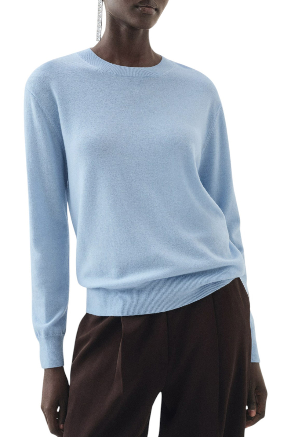 Женский Mango Джемпер SERRANO из шерсти (цвет ), артикул 17016354 | Фото 3