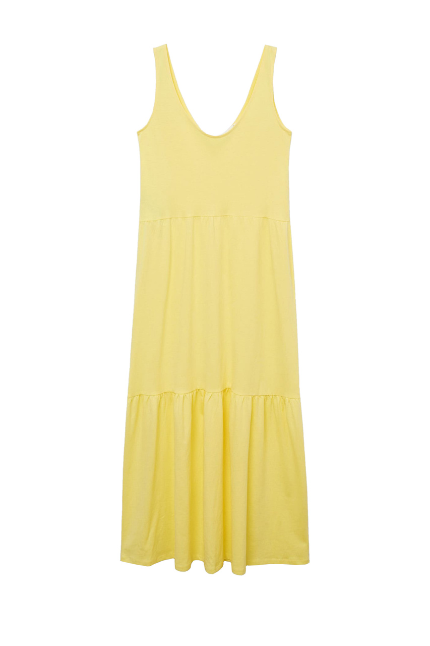 Платье MASITO из органического хлопка|Основной цвет:Желтый|Артикул:87019026 | Фото 1