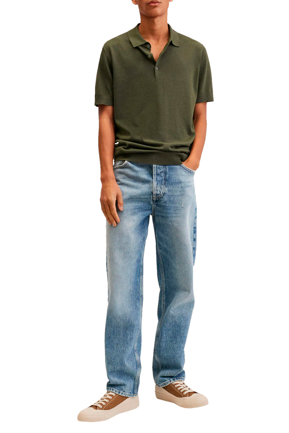 Мужской Mango Man Трикотажная рубашка поло ARRAONA (цвет ), артикул 27015905 | Фото 2