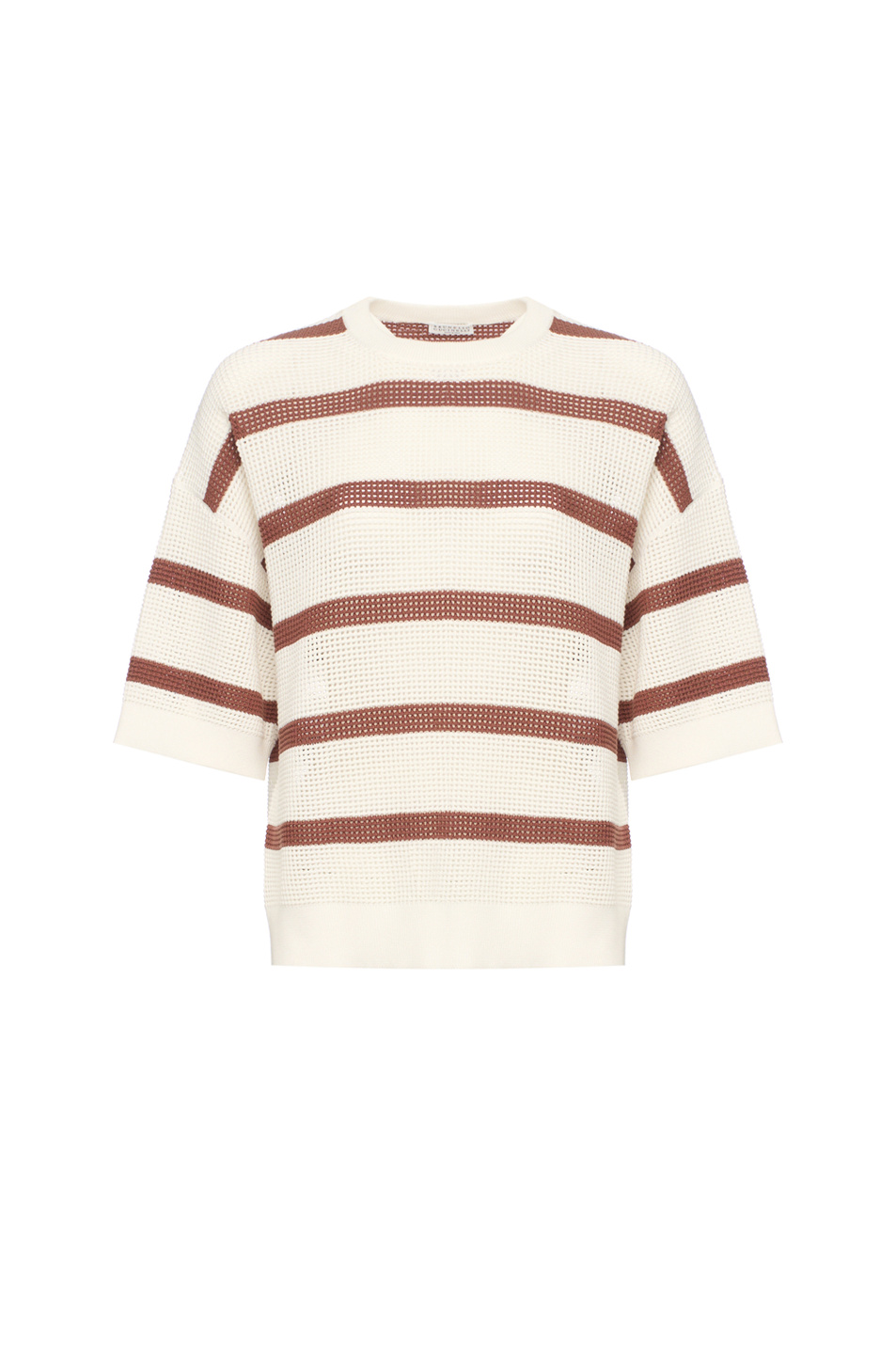 Женский Brunello Cucinelli Джемпер из натурального хлопка (цвет ), артикул M19225710 | Фото 1