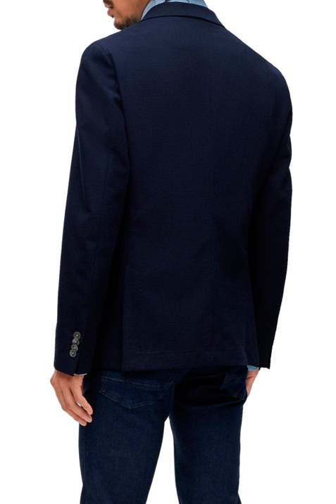BOSS Однобортный пиджак с накладными карманами ( цвет), артикул 50484796 | Фото 4