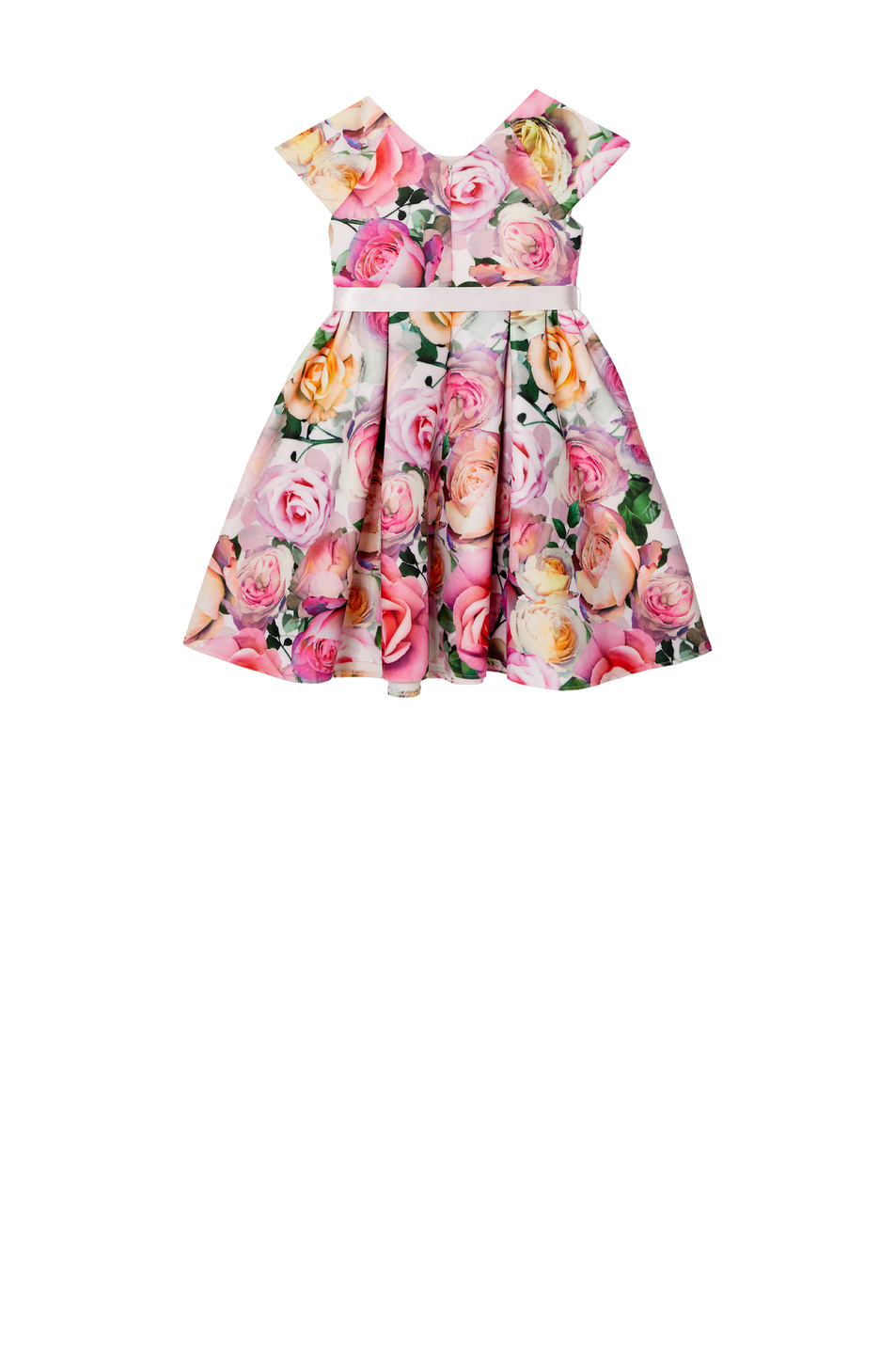 Девочкам Monsoon Платье с цветочным принтом (цвет ), артикул 215032 | Фото 2