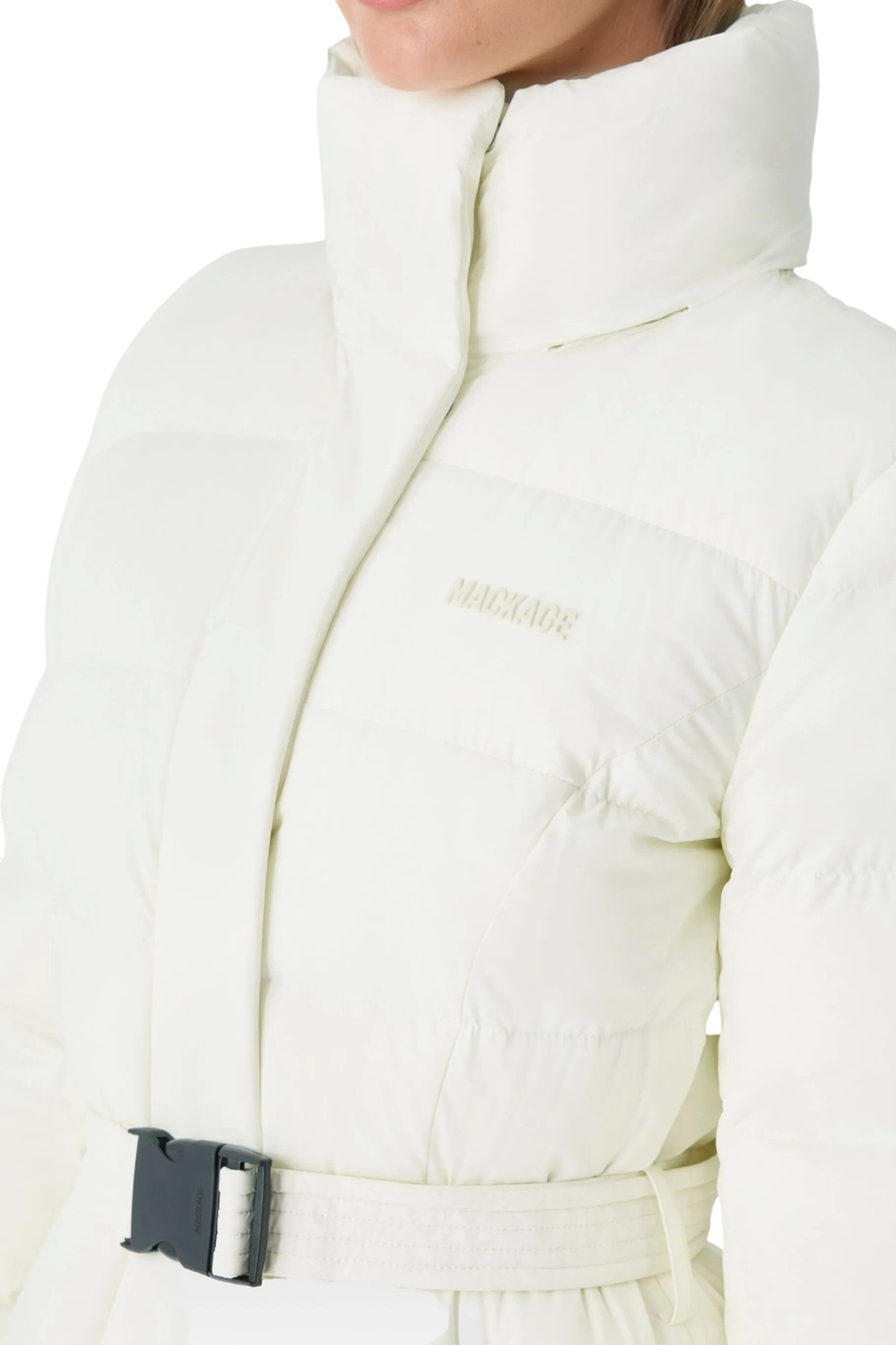 Пальто CALINA-CITY с пуховым наполнителем|Основной цвет:Кремовый Женский Mackage Пальто CALINA-CITY с пуховым наполнителем (цвет ), артикул P002566 | Фото 4