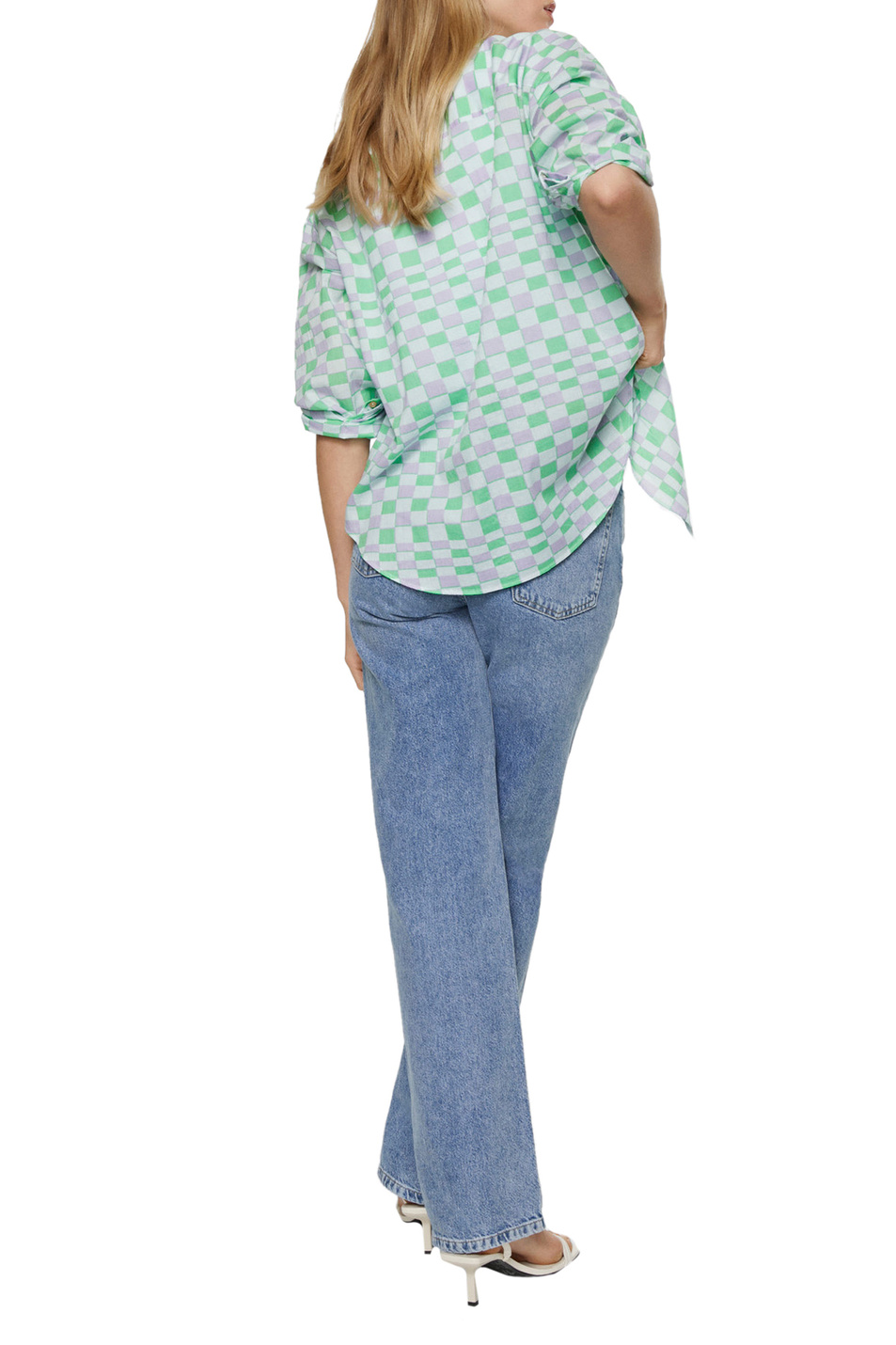 Женский Mango Рубашка MARY с принтом (цвет ), артикул 27068635 | Фото 3