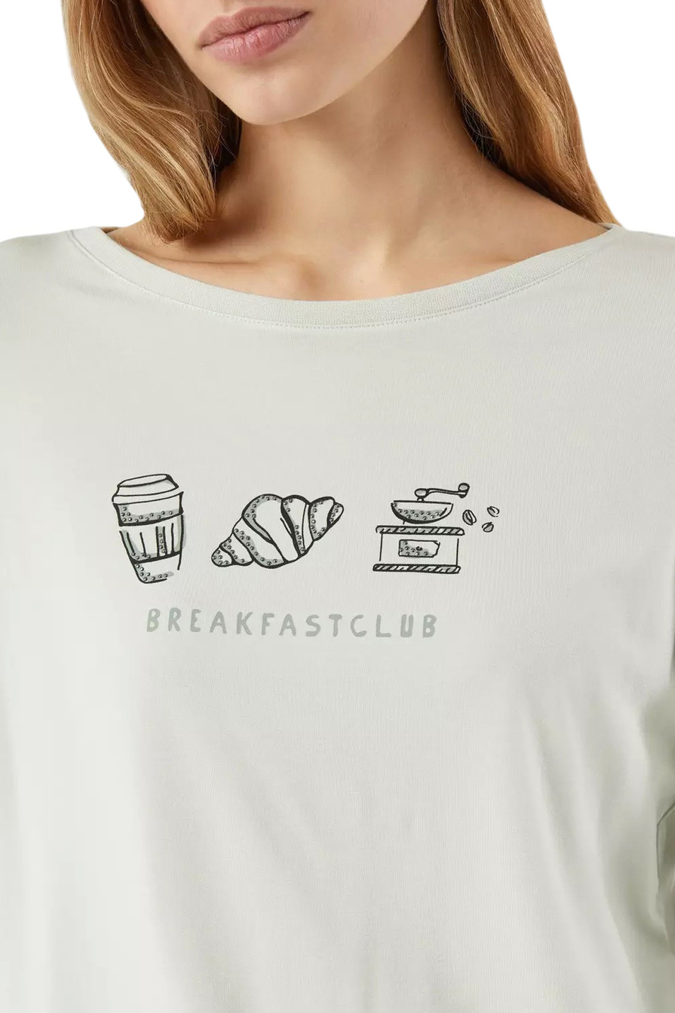 Женский Comma Лонгслив c принтом (цвет ), артикул 2175631 | Фото 5