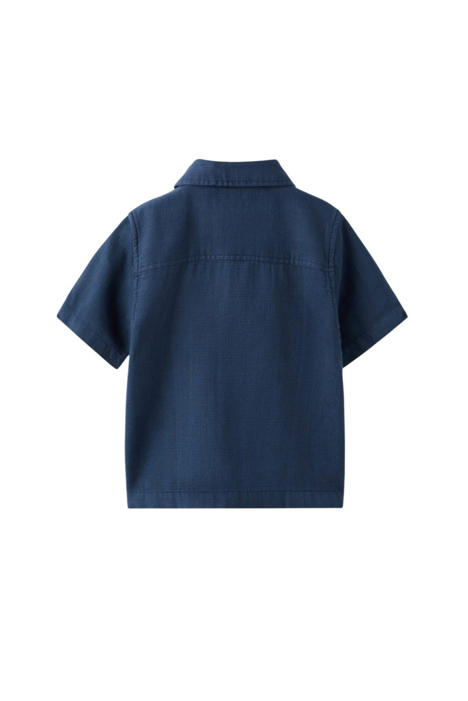 Малышам мальчикам Mango Kids Рубашка FERRY из хлопка (цвет ), артикул 27096341 | Фото 2