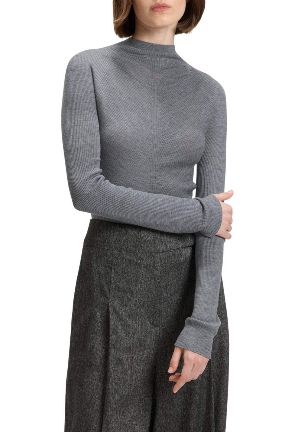 Женский BOSS Водолазка Foliora из шерсти (цвет ), артикул 50549166 | Фото 3