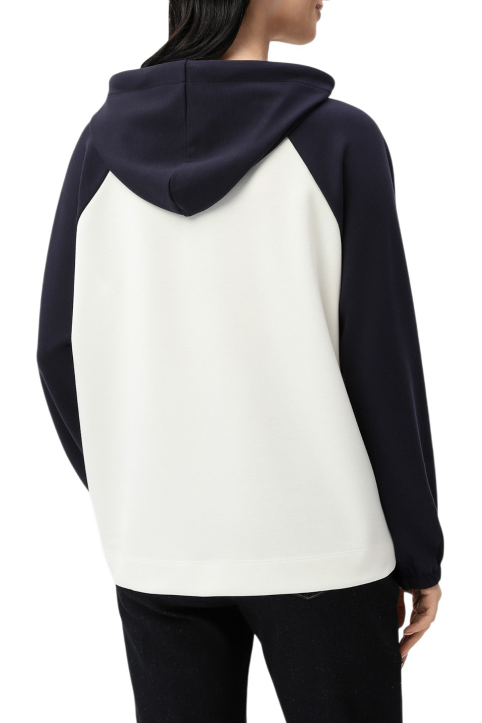 Женский Monari Худи с контрастными рукавами (цвет ), артикул 410099 | Фото 5