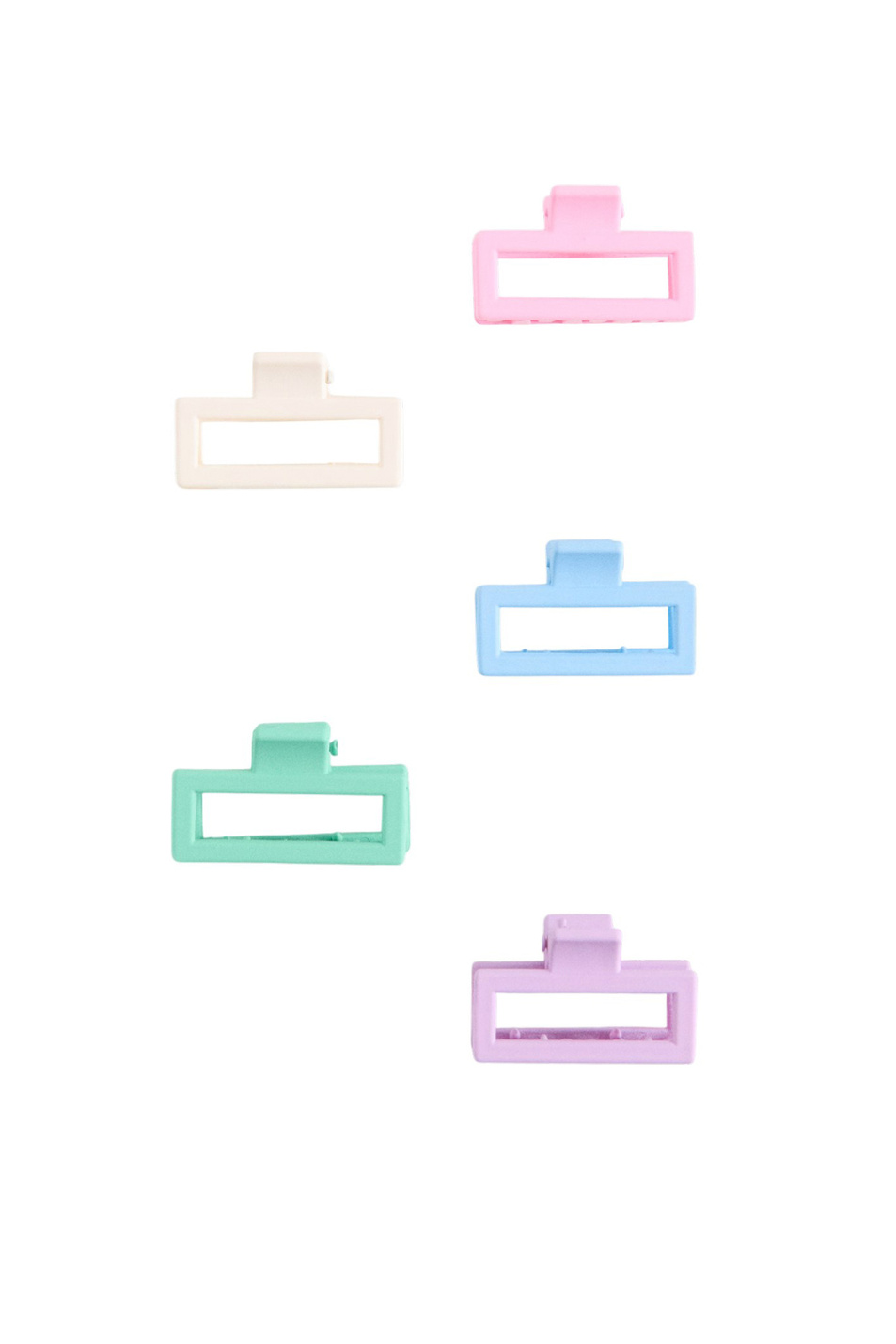 Девочкам Mango Kids Заколка для волос RAINBOW в комплекте из 5 шт (цвет ), артикул 27044785 | Фото 1