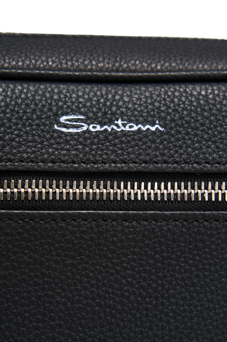 Мужской Santoni Сумка через плечо из натуральной кожи (цвет ), артикул UFPPA2565FO-ASIWN01 | Фото 4