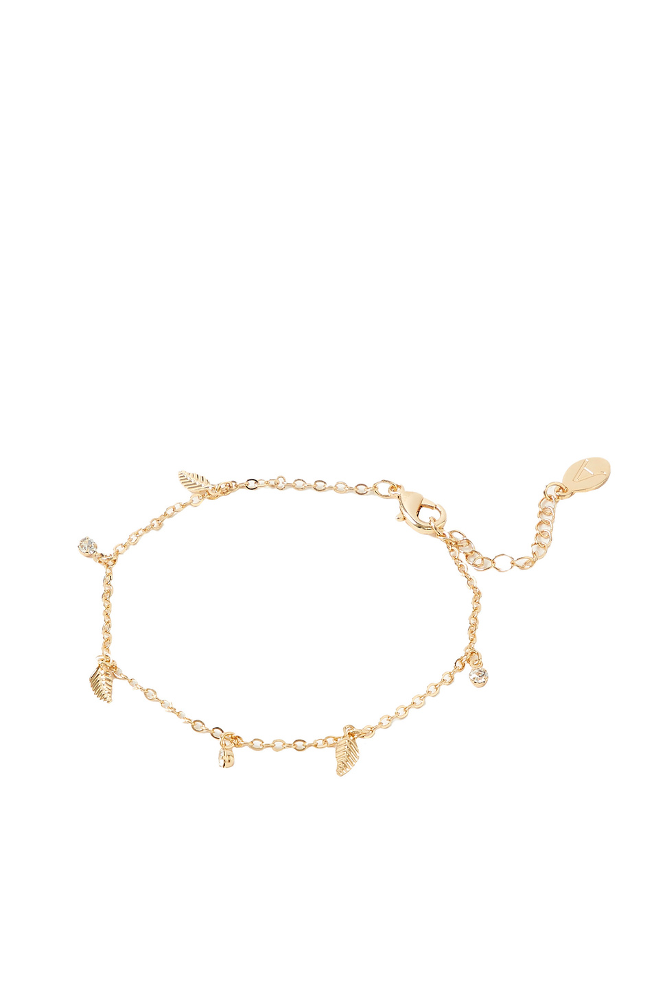 Женский Accessorize Браслет с подвесками в виде листьев (цвет ), артикул 384045 | Фото 1